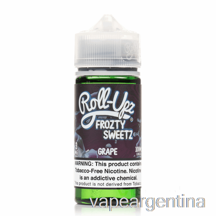 Hielo De Uva - E-líquido Jugo Roll-upz - 100ml 6mg Vape Descartable